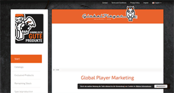 Desktop Screenshot of global-player-marketing.com